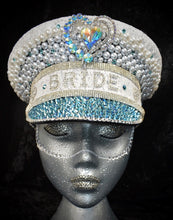 Load image into Gallery viewer, Ice White Hen Party Hat - JewelBritanniaHats