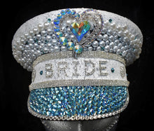 Load image into Gallery viewer, Ice White Hen Party Hat - JewelBritanniaHats