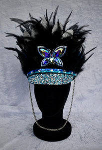 Blue Emperor Festival Hat - JewelBritanniaHats
