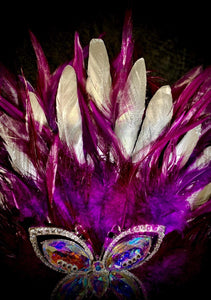 Purple Emperor Festival and Special Events Hat - JewelBritanniaHats