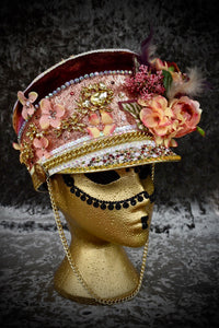 Pink Bouquet Festival Hat - JewelBritanniaHats
