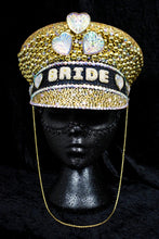 Load image into Gallery viewer, Golden Pearl Hen Party Hat - JewelBritanniaHats