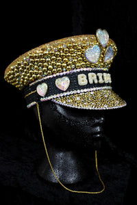 Golden Pearl Hen Party Hat - JewelBritanniaHats