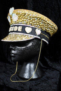 Golden Pearl Hen Party Hat - JewelBritanniaHats